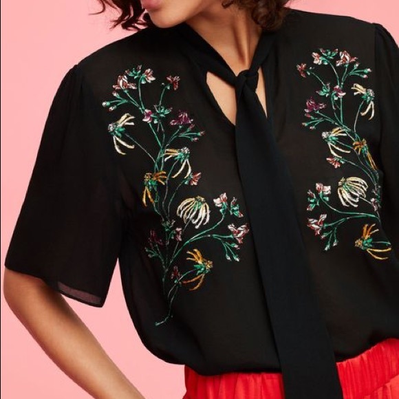 BNWOT Aritzia Little Moon Zinnia Blouse - XS - Picture 10 of 10